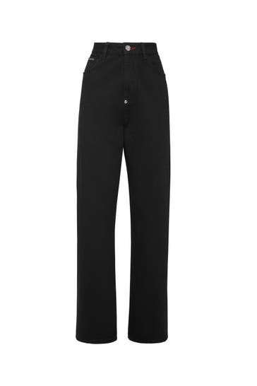 PHILIPP PLEIN Jeans ICONIC PLEIN 02LC | Blackout Straight