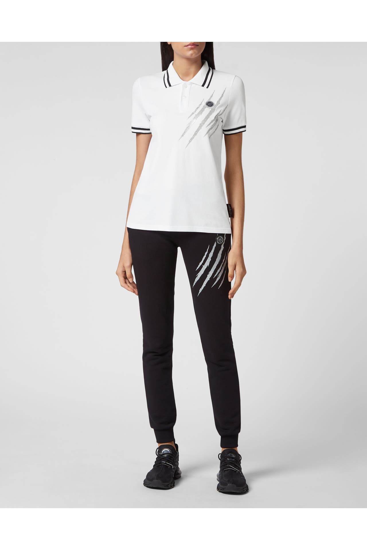 PLEIN SPORT Polo-Shirt SCRATCH 01 | white, Bild 1