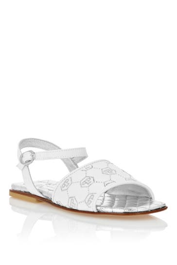PHILIPP PLEIN Sandalen flach MONOGRAM