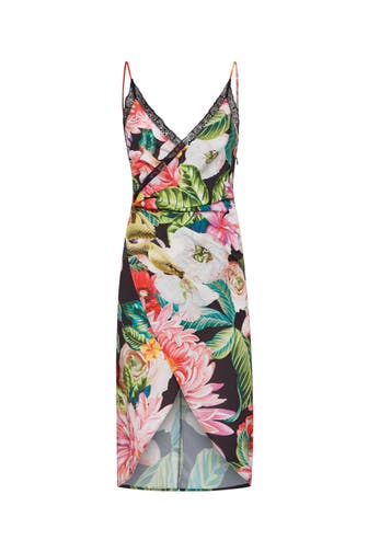 PHILIPP PLEIN Kleid FLOWERS 02 | black