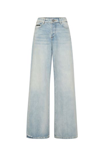 PHILIPP PLEIN Jeans LOGO 10WW | WHEELWARRIORS Straight