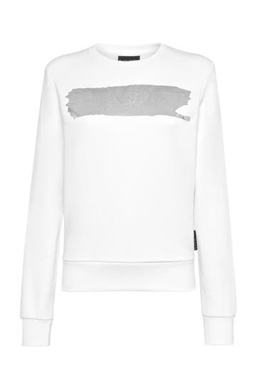PLEIN SPORT Sweatshirt LOVE 01 | white