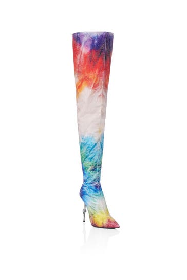 PHILIPP PLEIN Winterstiefel TIE DYE 21 | multicolor