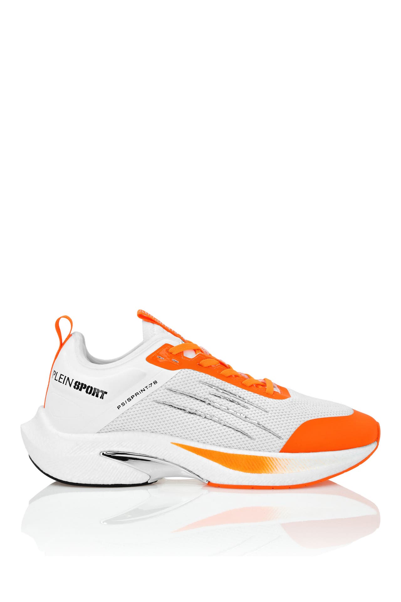 PLEIN SPORT Sportschuhe 0186 | White/orangefluo, Bild 1