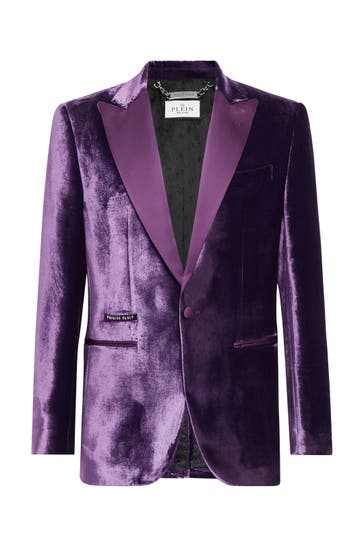 PHILIPP PLEIN Business-Sakko 73 | Purple Slim Fit