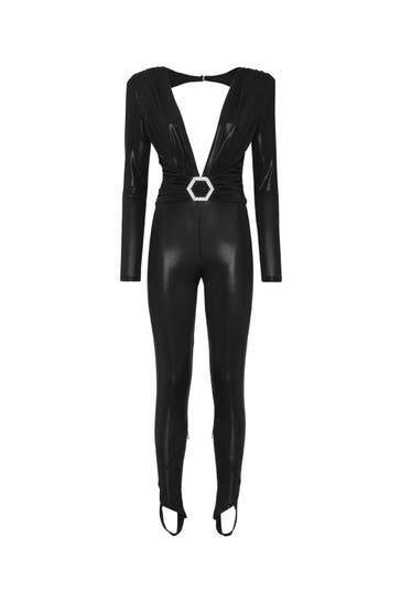 PHILIPP PLEIN Jumpsuit 02 | black Super Skinny