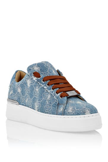 PHILIPP PLEIN Sneaker MONOGRAM 08 | middleblue