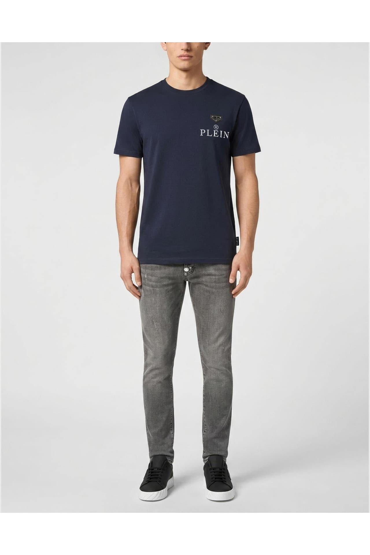 PHILIPP PLEIN Kurzarm-Rundhals-T-Shirt, Bild 1