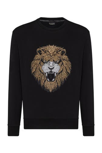 BILLIONAIRE Sweatshirt LION 02 | black