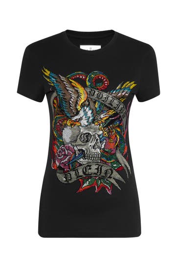 PHILIPP PLEIN T-Shirt TATTOO 02 | black