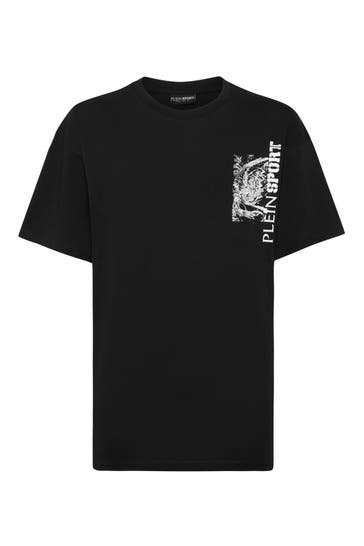 PLEIN SPORT T-Shirt Rundhalsausschnitt Ss TIGER