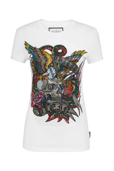 PHILIPP PLEIN T-Shirt TATTOO 01 | white