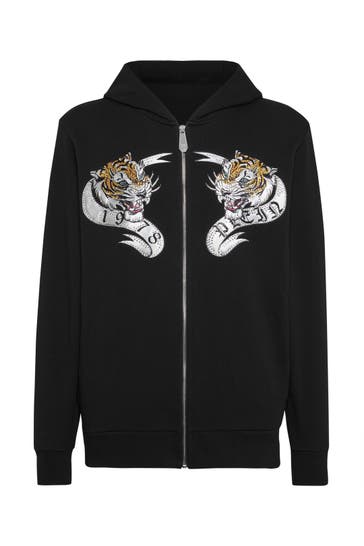 PHILIPP PLEIN Sweatjacke TATTOO 02 | black