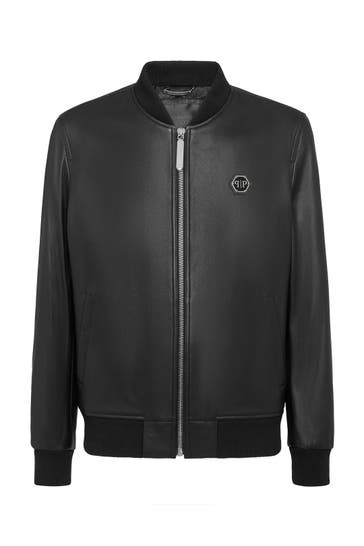 PHILIPP PLEIN Lederjacke 02 | black