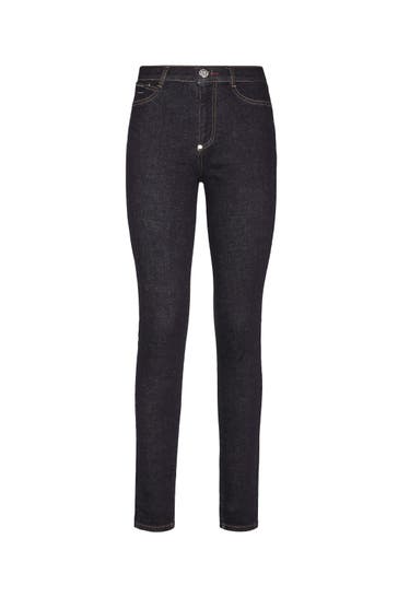 PHILIPP PLEIN Jeans 14IC | IndigoBlueClean Highwaist