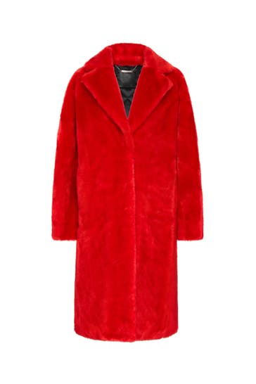 PHILIPP PLEIN Wollmantel 1302 | red/black