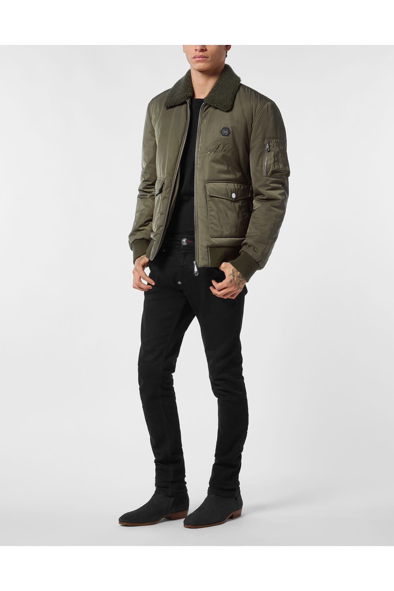 PHILIPP PLEIN Blouson 85 | DarkGreen, Bild 1