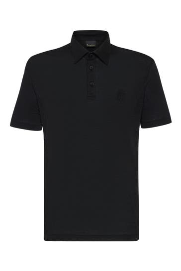BILLIONAIRE Polo-Shirt CREST 02 | black