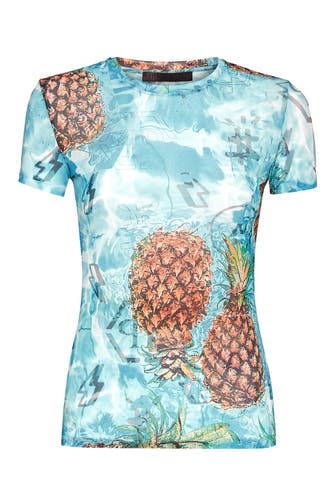 PHILIPP PLEIN T-Shirt PINEAPPLE SKIES 21 | multicolor