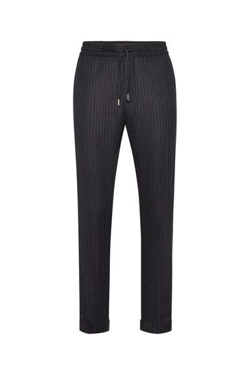 BILLIONAIRE Business-Hose 02 | black Slim