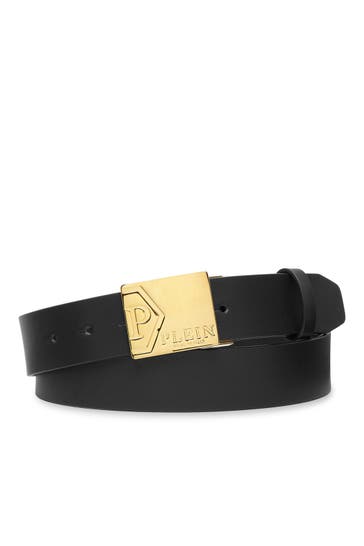 PHILIPP PLEIN Casual-Gürtel ICONIC PLEIN 0216 | black/gold