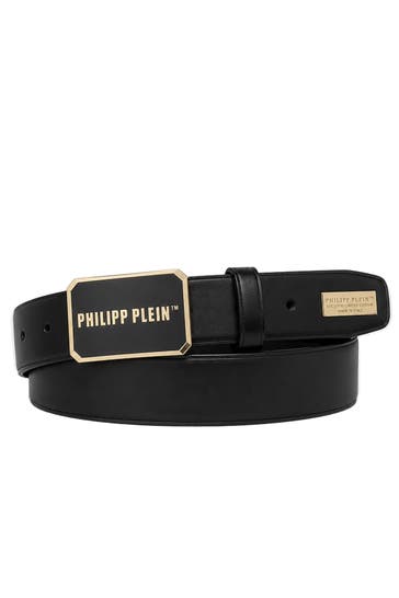 PHILIPP PLEIN Casual-Gürtel PHILIPP PLEIN TM 0293 | black/lightgold