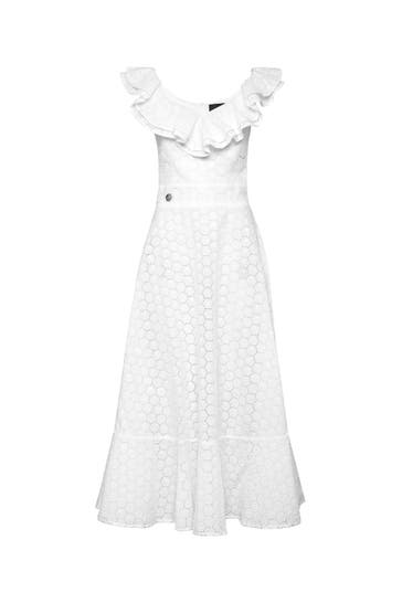 PHILIPP PLEIN Kleid 01 | white