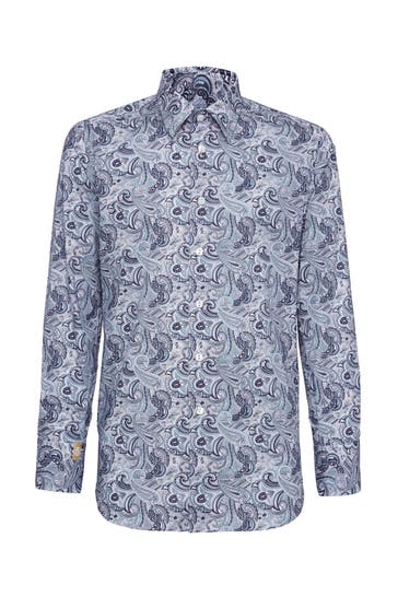 BILLIONAIRE Business-Hemd ORIGINAL 14 | darkblue Slim Fit