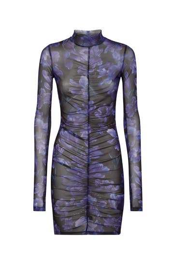 PHILIPP PLEIN Kleid FLOWERS 02 | black