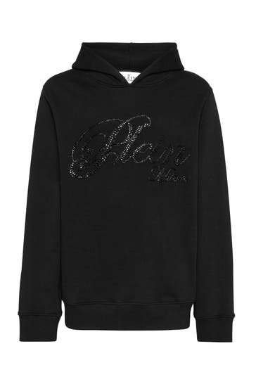 PHILIPP PLEIN Hoodie 0202 | black/black