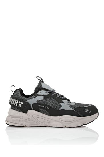 PLEIN SPORT Sportschuhe TRACK KING 1072 | grey/darkgrey