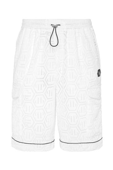 PHILIPP PLEIN Short MONOGRAM 01 | white Loose Fit