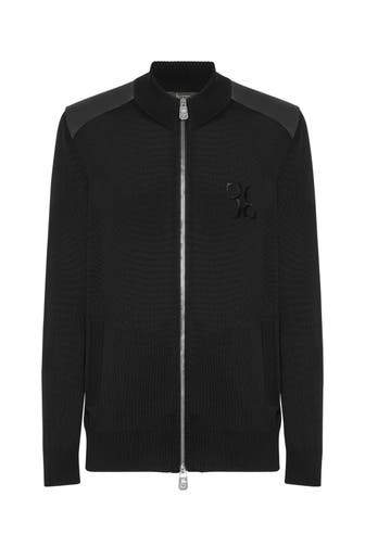 BILLIONAIRE Strickjacke 02 | black Loose Fit