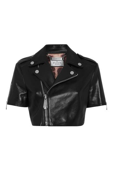 PHILIPP PLEIN Lederjacke 02 | black