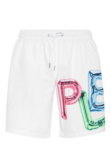 PHILIPP PLEIN Badehose BOMBING GRAFFITI