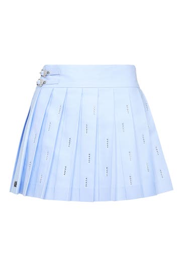 PHILIPP PLEIN Minirock SKULL 07 | lightblue