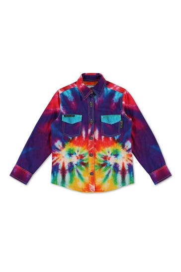 PHILIPP PLEIN Hemd TIE DYE 21 | multicolor