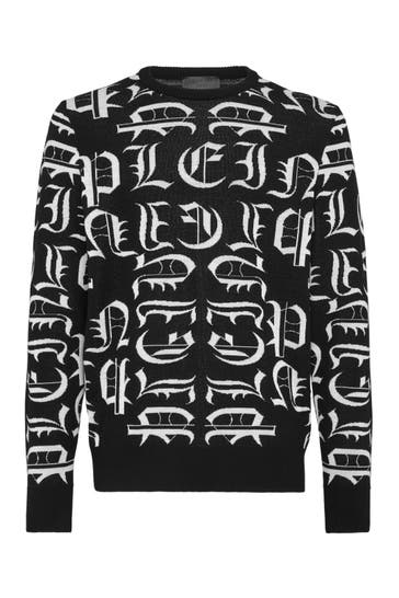 PHILIPP PLEIN Pullover GOTHIC PLEIN 02 | black