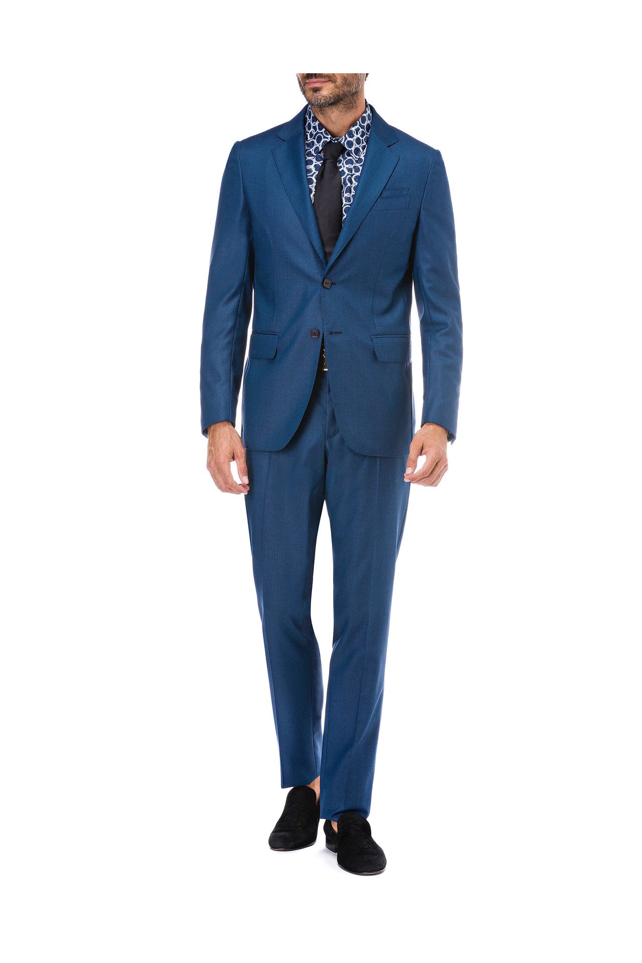 BILLIONAIRE Business-Sakko DOUBLE B 08 | middleblue Slim Fit, Bild 1