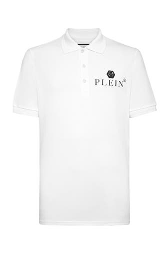 PHILIPP PLEIN Polo-Shirt ICONIC PLEIN 01 | white