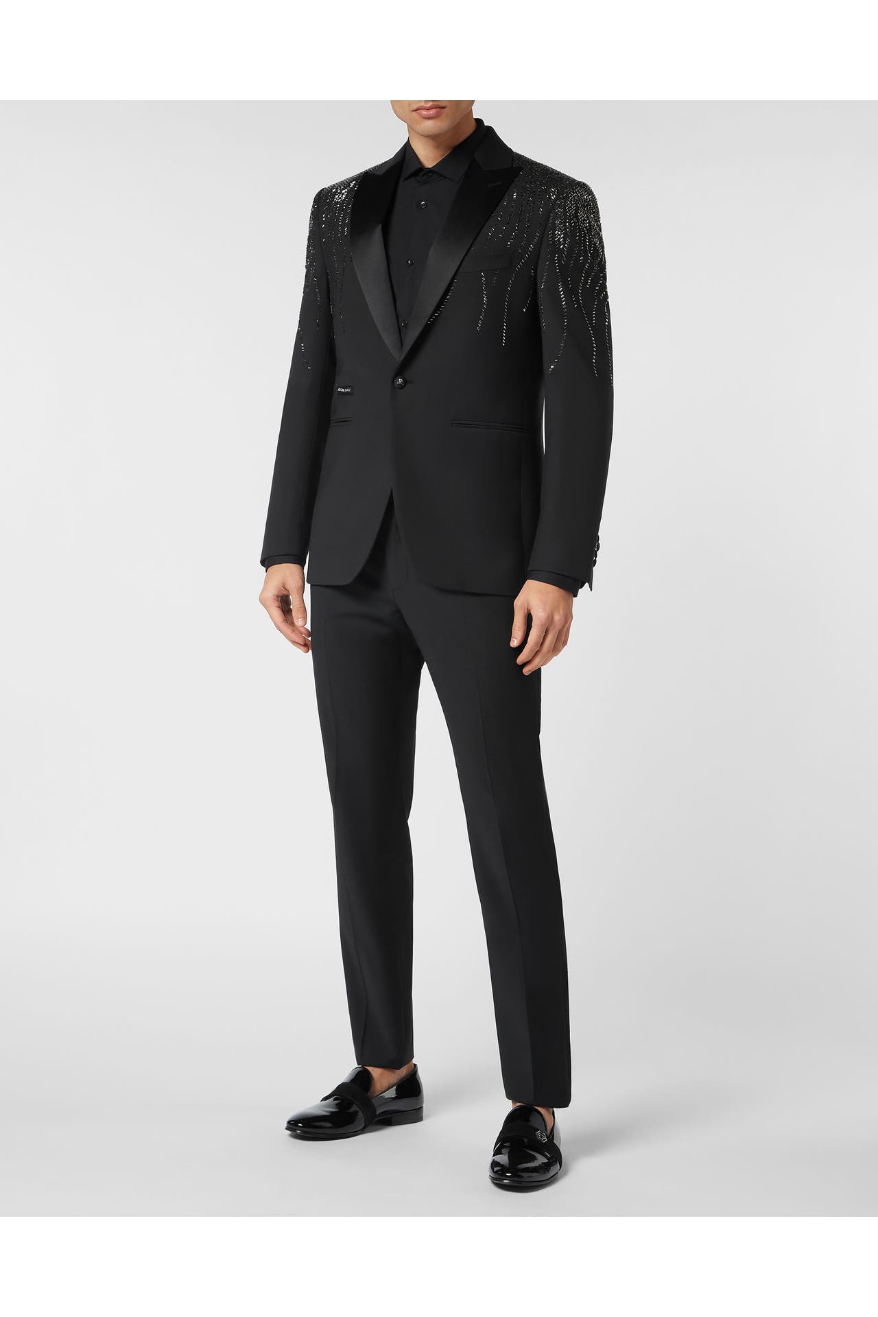 PHILIPP PLEIN Business-Sakko 02 | black Slim Fit, Bild 1