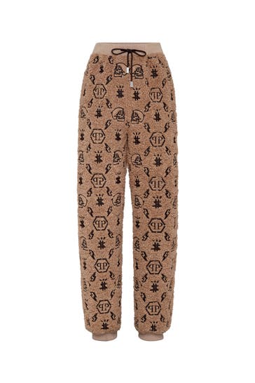 PHILIPP PLEIN Joggpant MONOGRAM 06 | beige Straight