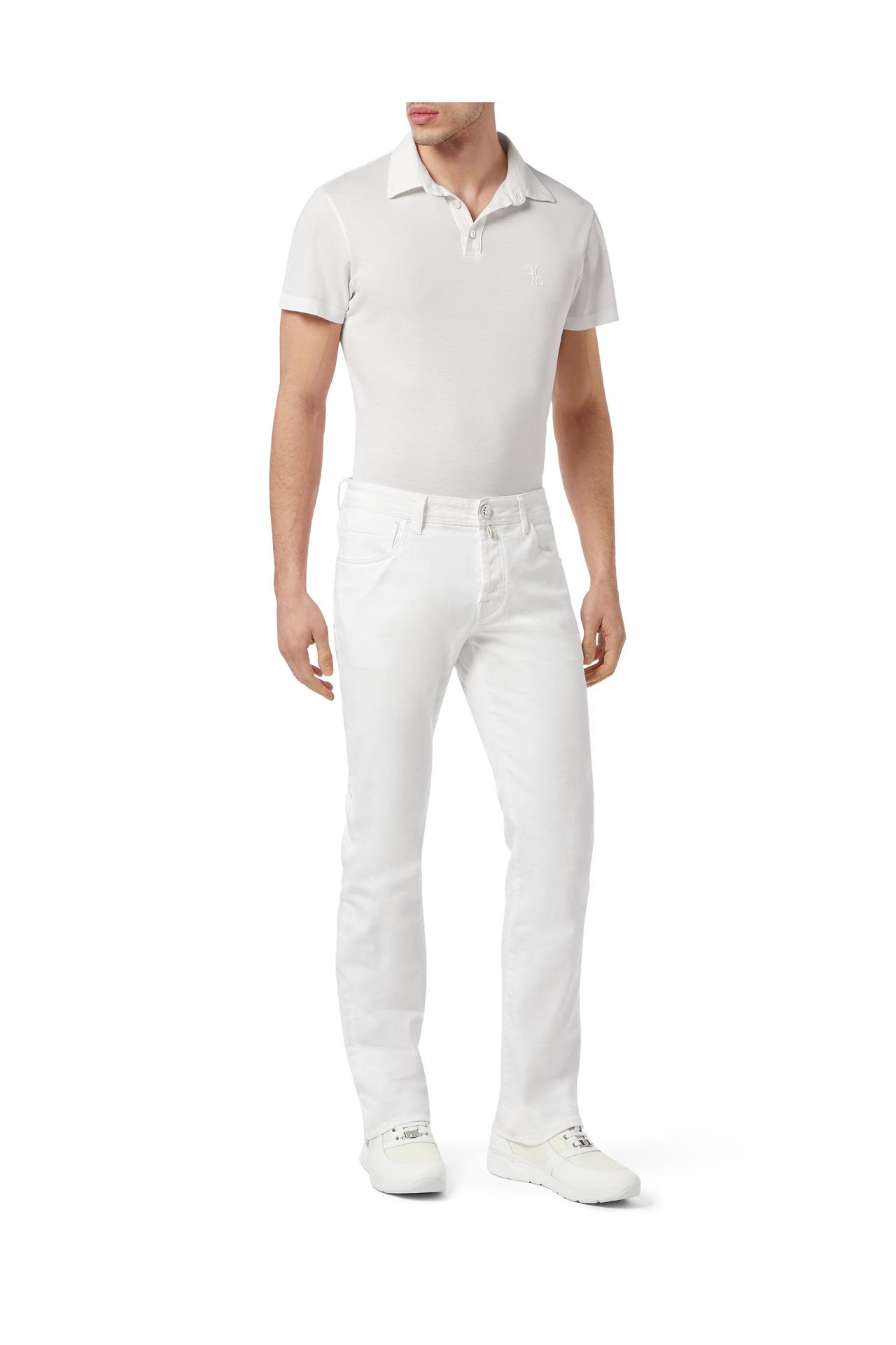 BILLIONAIRE Jeans 01 | white Straight, Bild 1