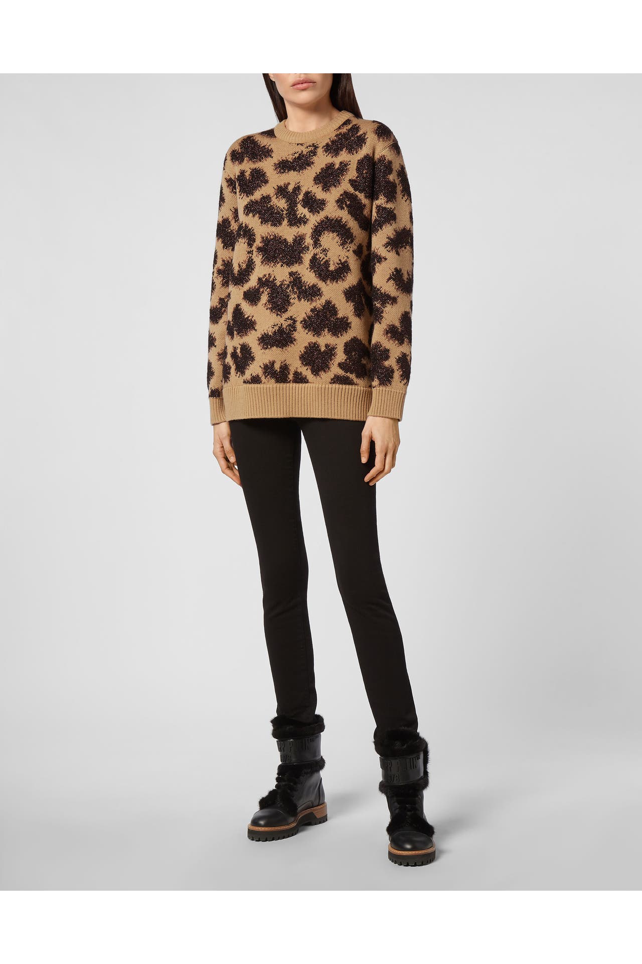 PHILIPP PLEIN Pullover LEOPARD 17 | leopard, Bild 1