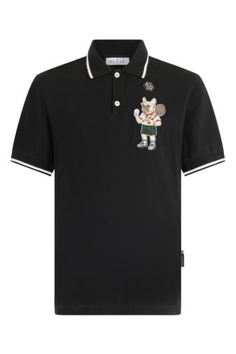 PHILIPP PLEIN Polo-Shirt 02 | black