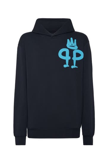 PHILIPP PLEIN Hoodie KING PLEIN 14 | darkblue