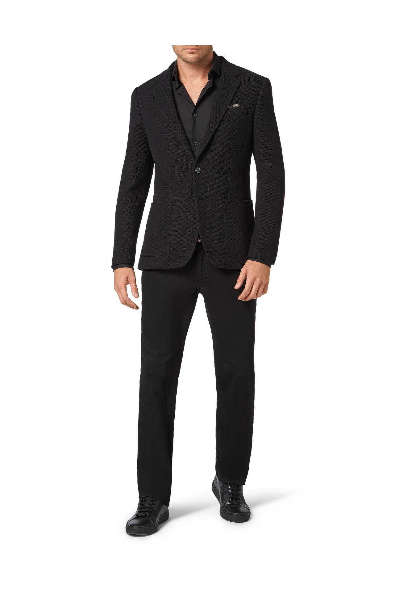 BILLIONAIRE Business-Sakko 02 | black Slim Fit, Bild 1