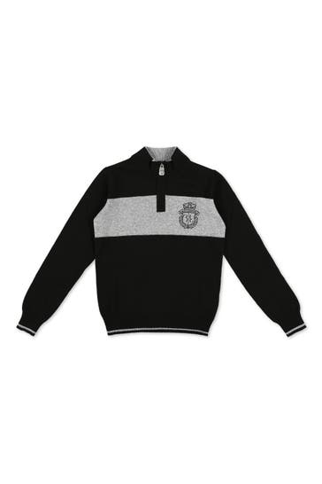 BILLIONAIRE Langarmshirt LOVE 0210 | black/grey