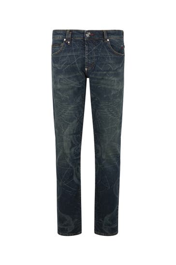 PHILIPP PLEIN Jeans TATTOO 08TB | texasblue Straight