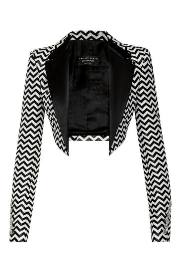 PHILIPP PLEIN Blazer 0102 | white/black
